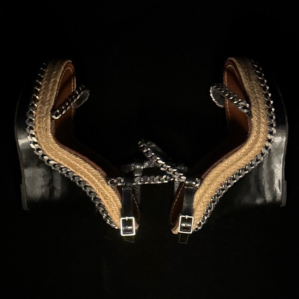 Christian Louboutin Chain Wedge Platform espadrille - Picture 9 of 12